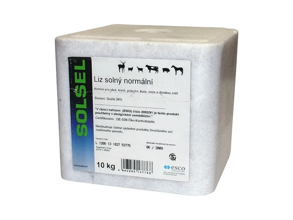 SOLSEL - SOLNÝ LIZ NATURAL 10kg Top Prodej