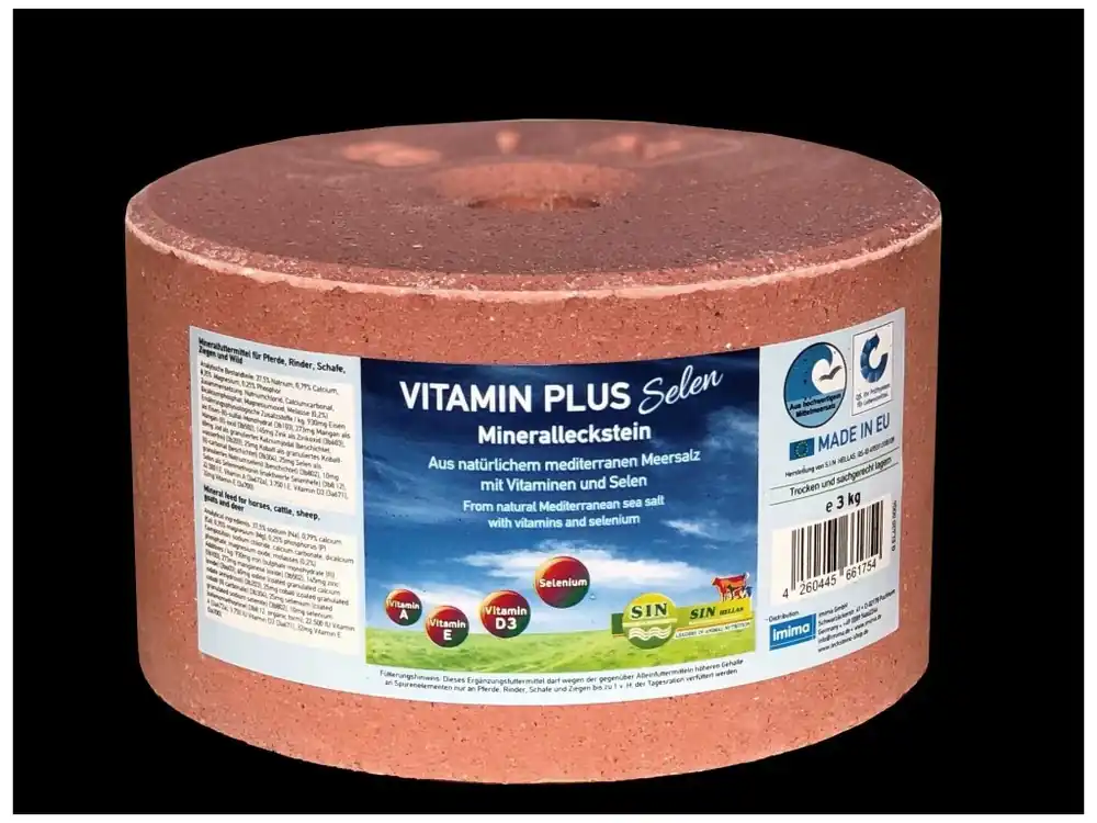 Vitamín plus selen, minerální liz pro koně s organickým selenem a vitamíny Finální Výprodej