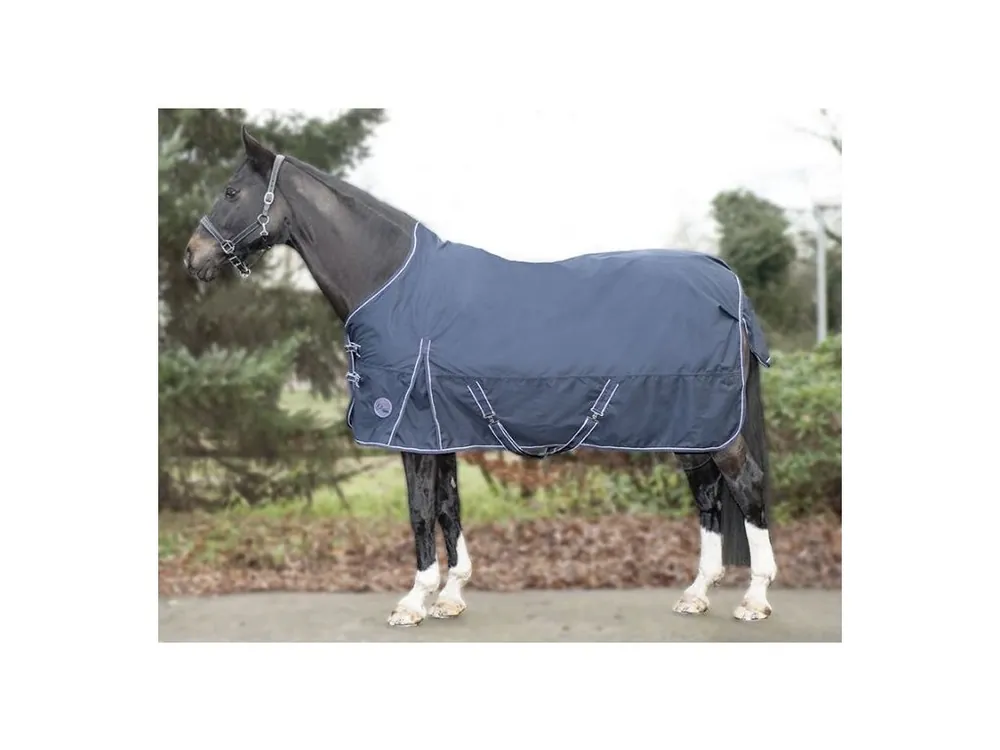 Výběhová deka highneck -Starter- 600D, 100g deep blue HKM Tovární Cena