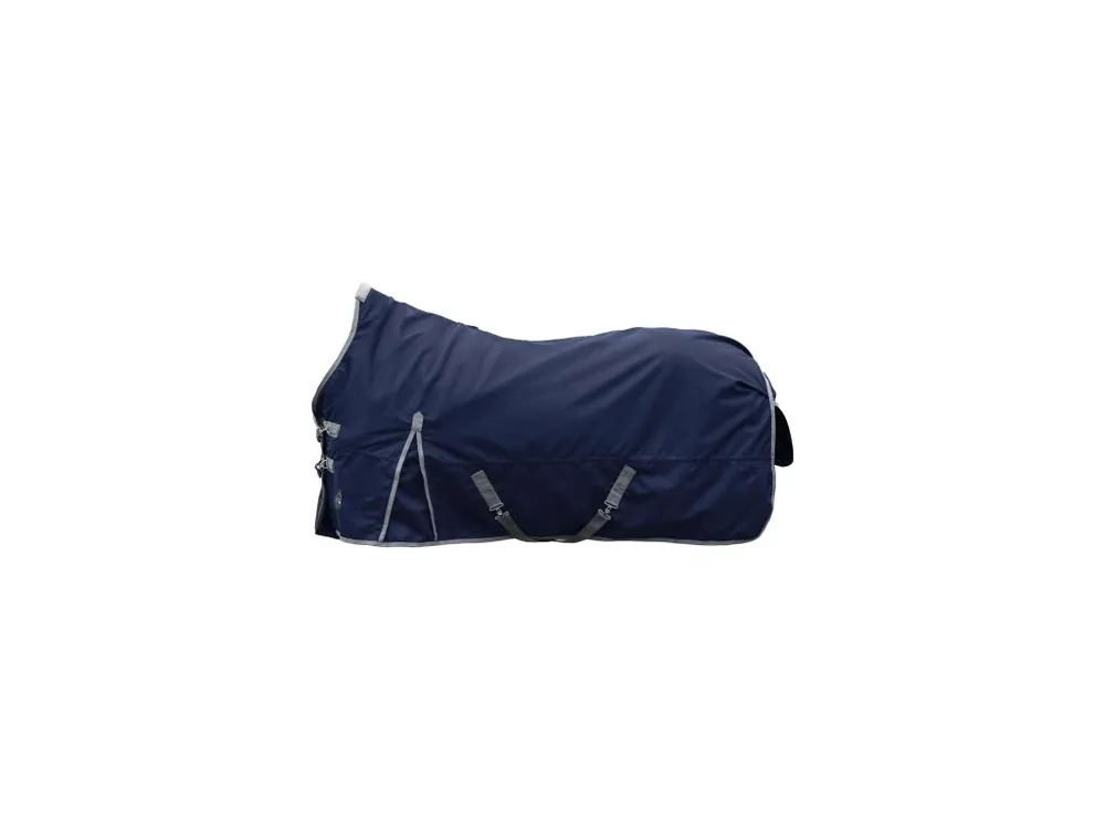 Kup Teď Výběhová deka highneck -Winnipeg- 1200D, 200g deep blue/light grey