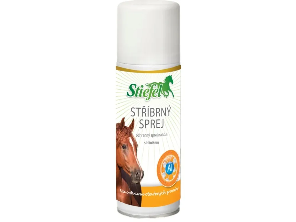 Stříbrný sprej, Sprej 200 ml Zlevněný