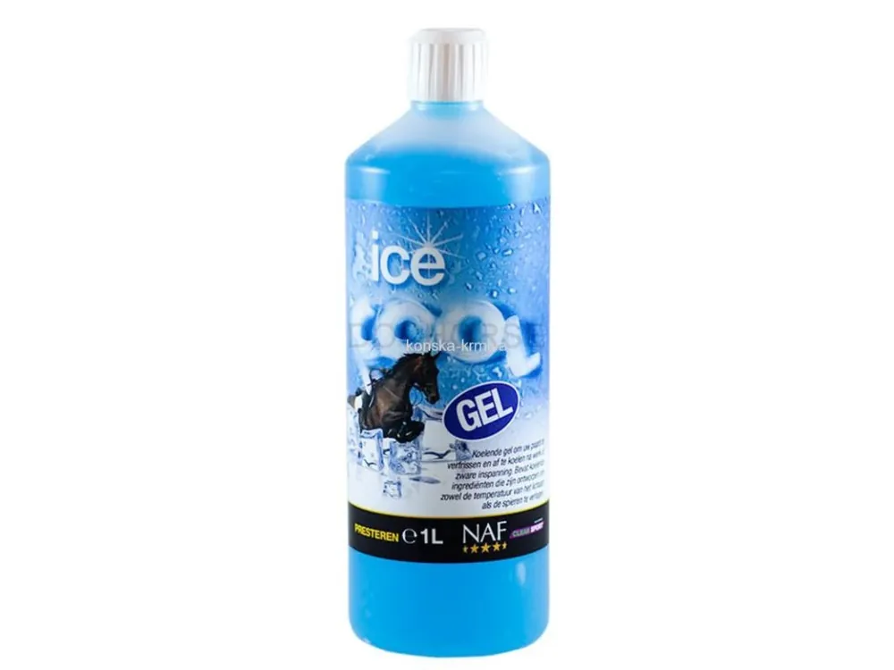 Ice cool gel, chladivý gel s minerály na unavené nohy, kyblík 1 l Poslední Šance