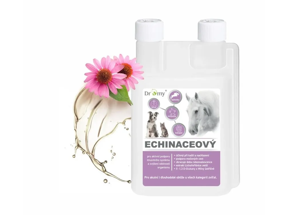 Ověřený Dromy Echinaceový sirup 1 l