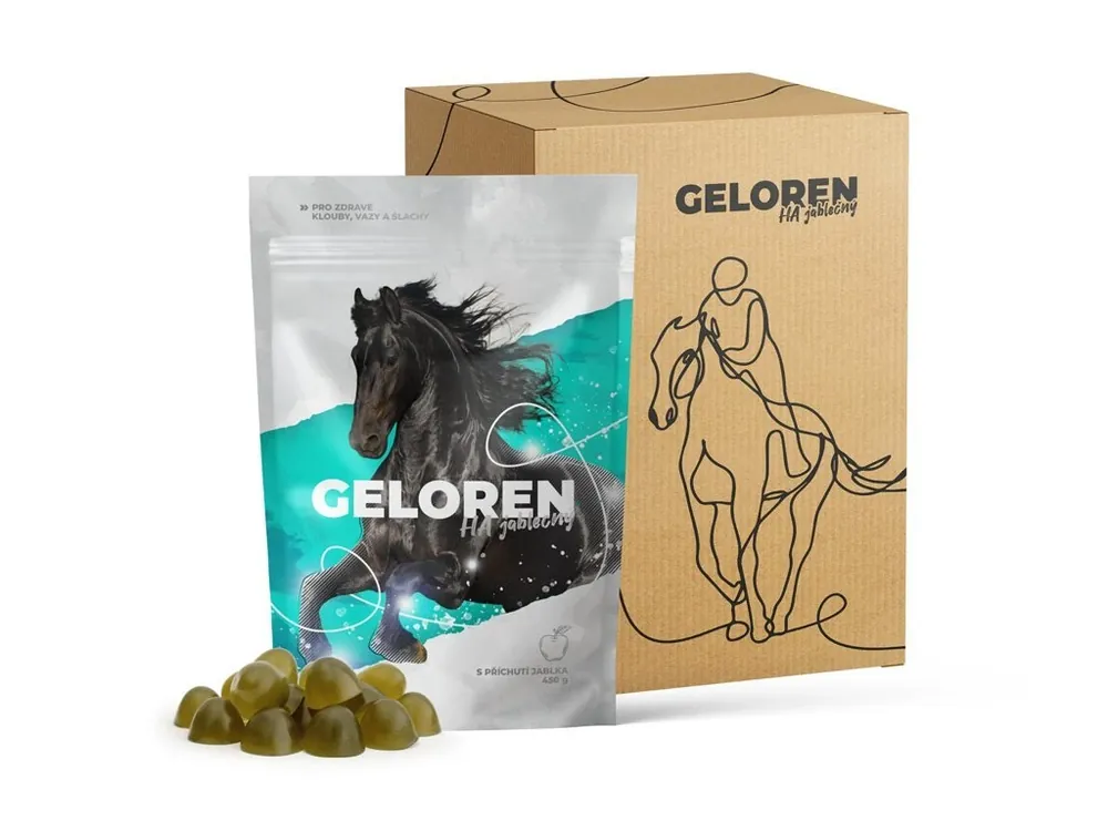 Levný Jablečný Geloren HA s chlorellou