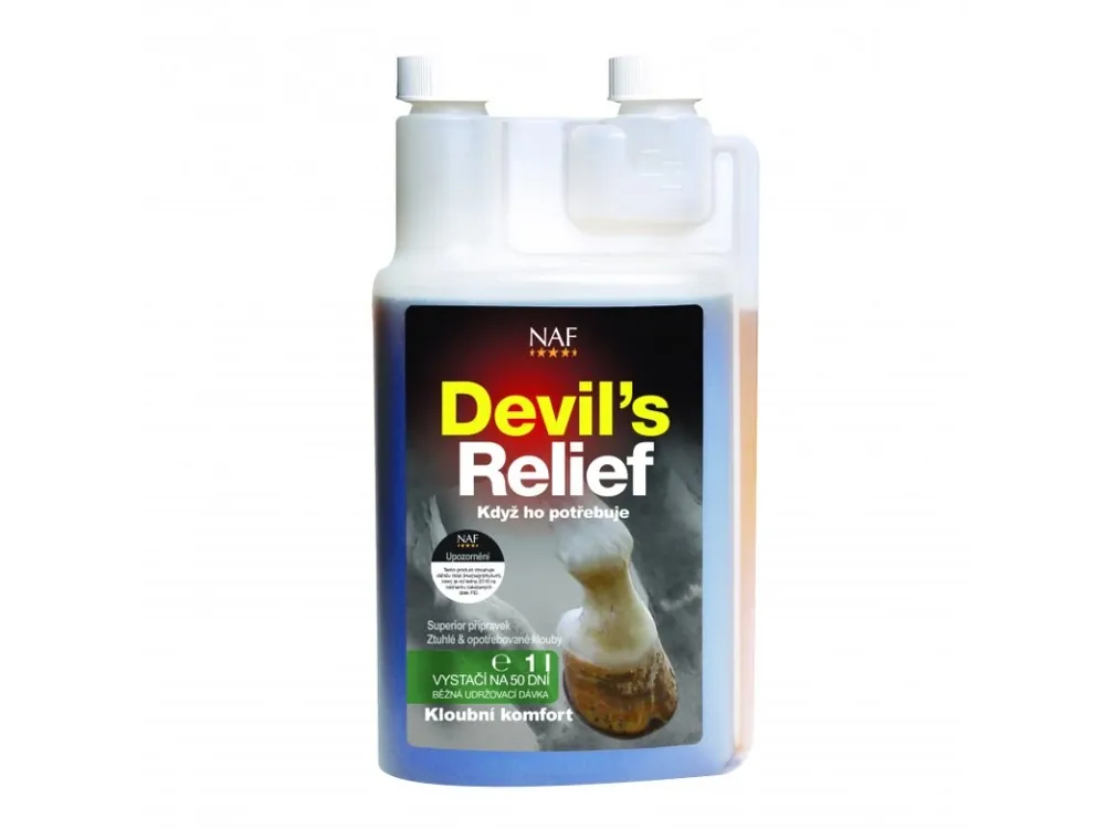 Vrácení Zdarma Devil’s Relief - Čertův dráp (tekutý), láhev s dávkovačem 1000 ml