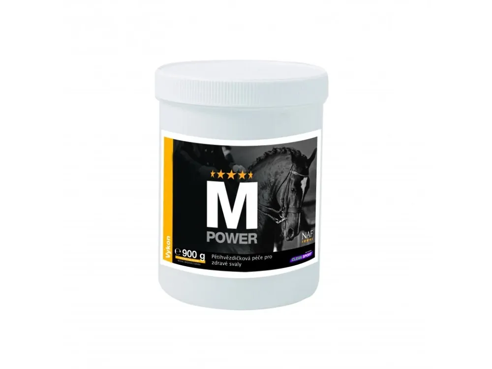 M power pro růst svalové hmoty, kyblík 900g Nakupujte Hned