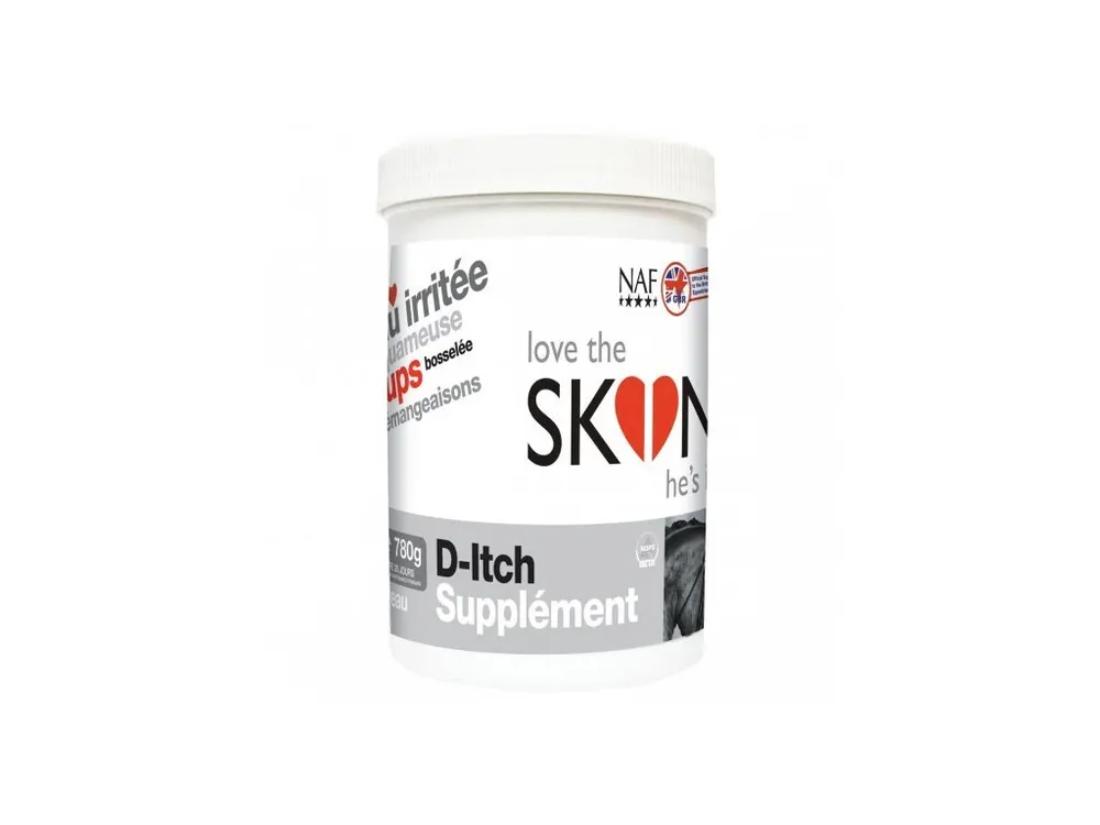 Originální D-Itch Supplement účinný krmný doplněk proti podrážděné pokožce nejen pro muchaře, balení 780g