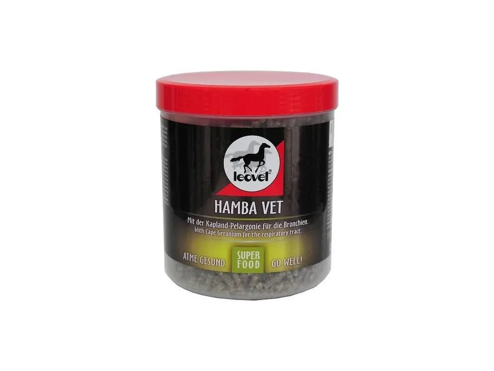 KAŠEL, NACHLAZENÍ Hamba-Vet LEOVET krmný doplněk 700g exp. 4/25 Aktuální