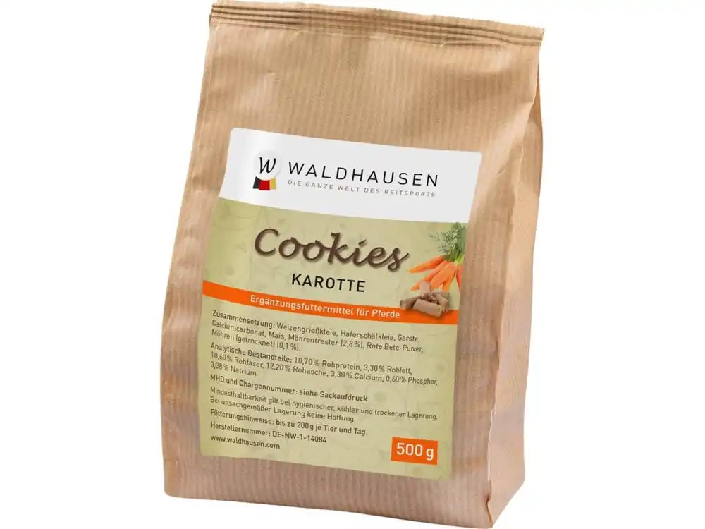 Pamlsky pro koně Cookies Waldhausen, 500 g Super Cena