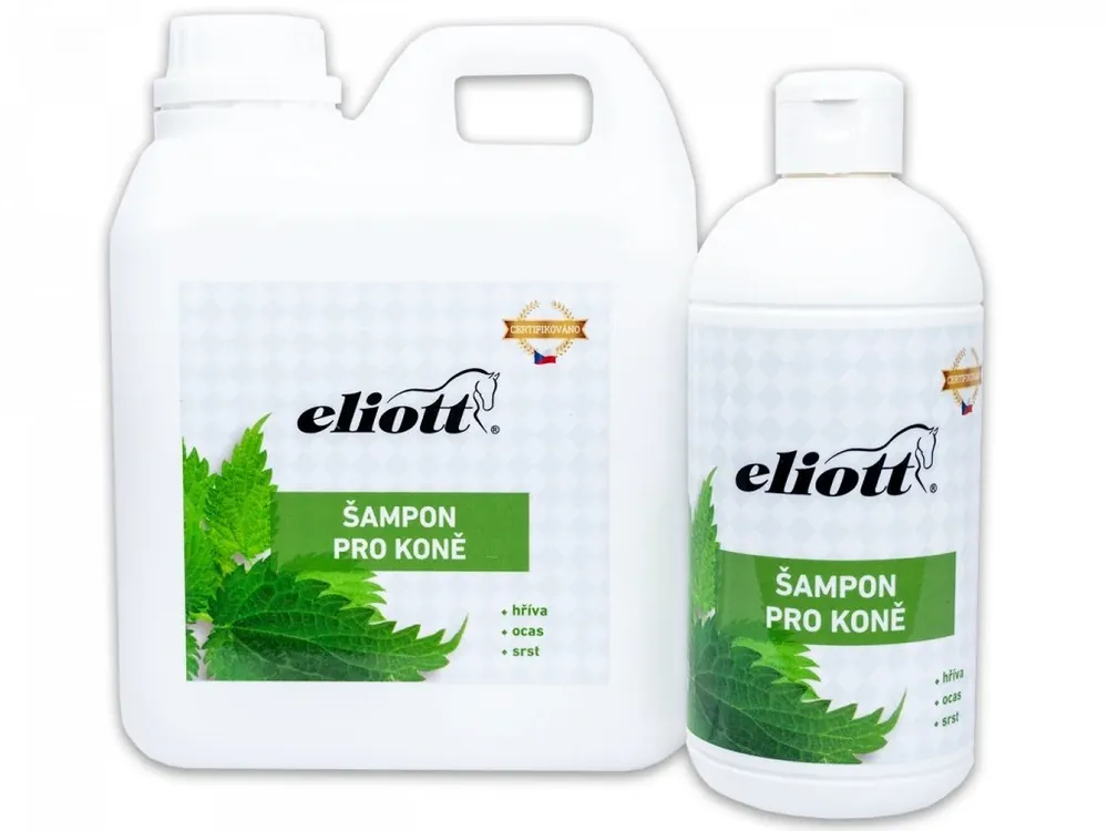Eliott - Veterinární šampon pro koně s kopřivou Hit Sezóny