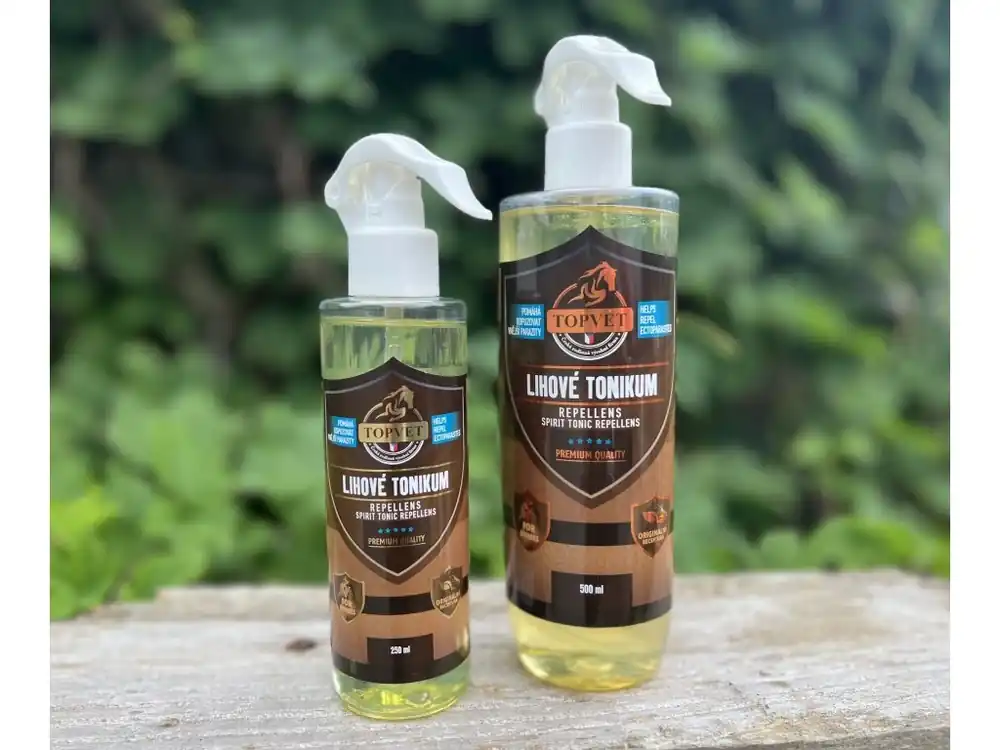 Dokud Zásoby Vydrží TOPVET Lihové tonikum s repelentním účinkem 500 ml