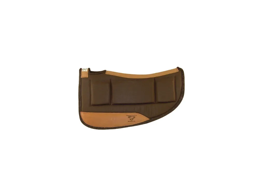 Diamond Wool Pads - Contoured Relief Barrel Round Pad 1" (30x30") Nakupujte Hned