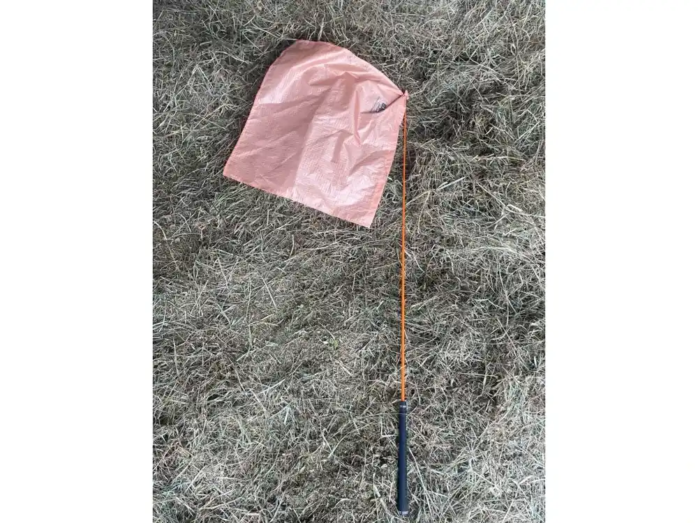 Jen Po Omezenou Doba Bič s praporkem Bang, oranžový bič, meruňkový praporek