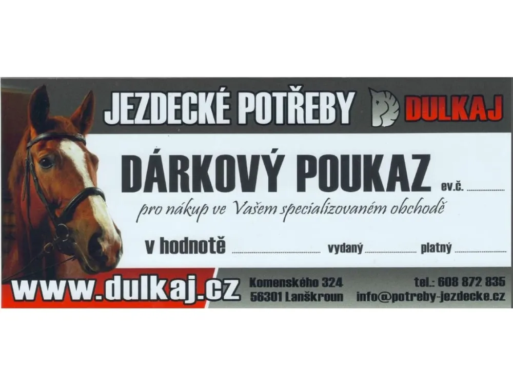 Výhodná Nabídka Dárková poukázka 400 Kč