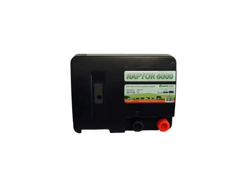 Nová Kolekce Elektrický ohradník Raptor 6000 4-5J