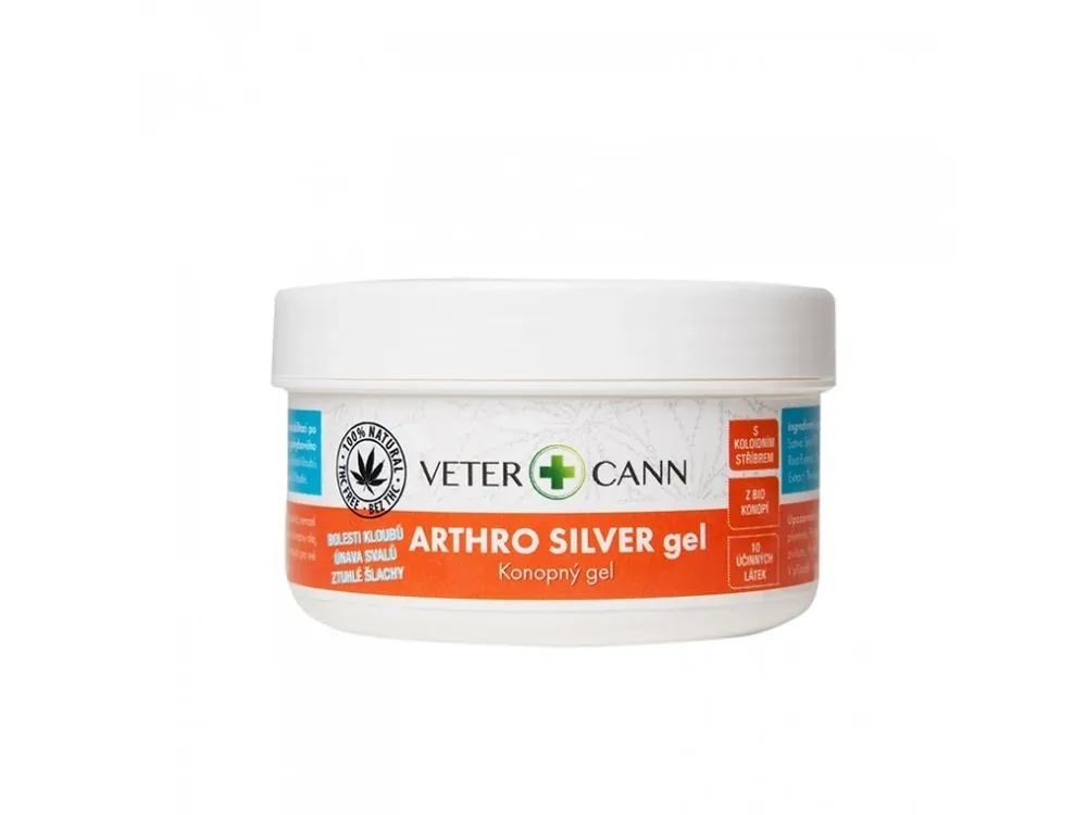 Bezpečná Platba Vetercann Arthro Silver gel 100 ml