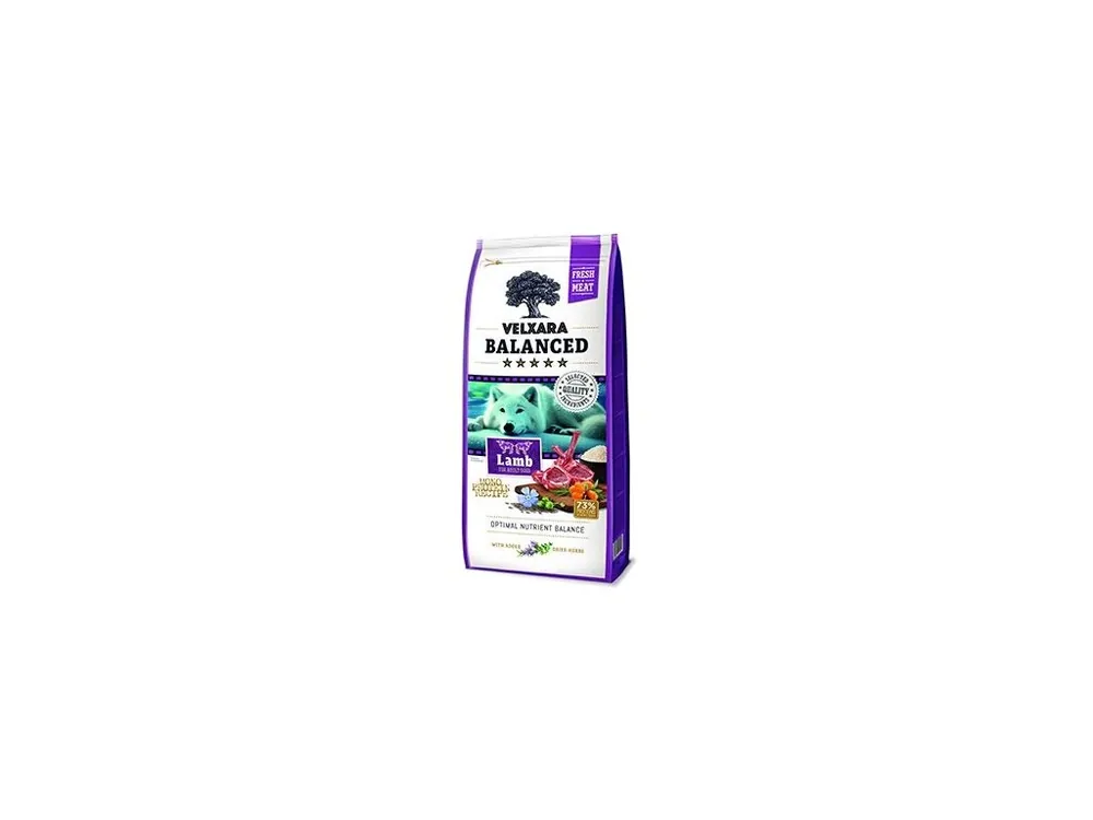 Velxara Balanced FM Dog Adult Monoprot.Lamb&Rice 12kg Nakupujte Hned