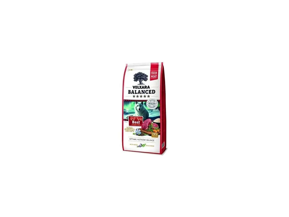 Zlevněný Velxara Balanced FM Dog Adult Monoprot.Beef&Rice 12kg