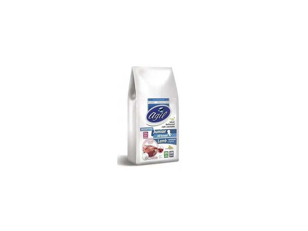 Agil Junior All Breed Sensitive GF Lamb&Venison 10kg Ověřený