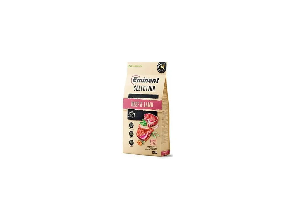 Eminent Dog Selection Puppy Beef&Lamb 12kg Novinka