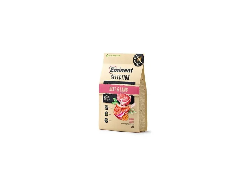 Nakupujte Hned Eminent Dog Selection Puppy Beef&Lamb 2kg