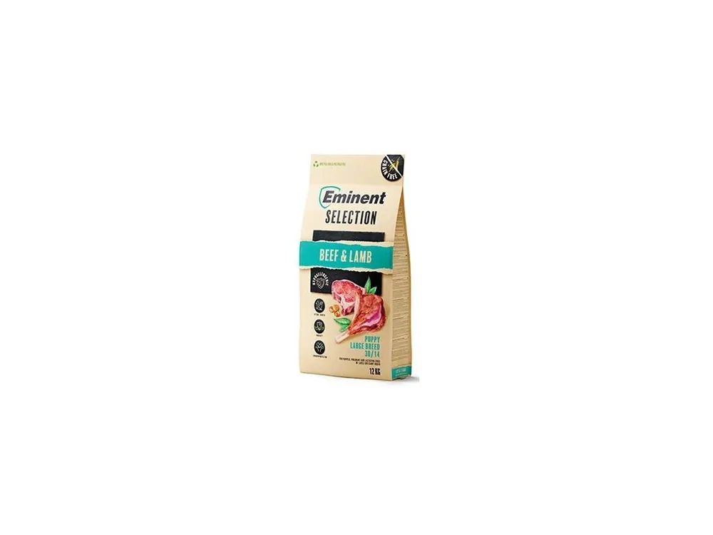 Jen Po Omezenou Doba Eminent Dog Selection Puppy Large Breed Beef&Lamb 12kg