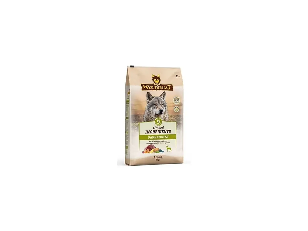 Wolfsblut Dog Limited Ingred. Adult Dark Forest 9kg Hit Sezóny
