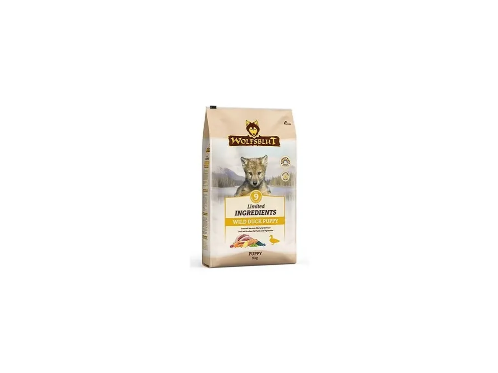 Dokud Zásoby Vydrží Wolfsblut Dog Limited Ingred. Puppy Wild Duck 9kg