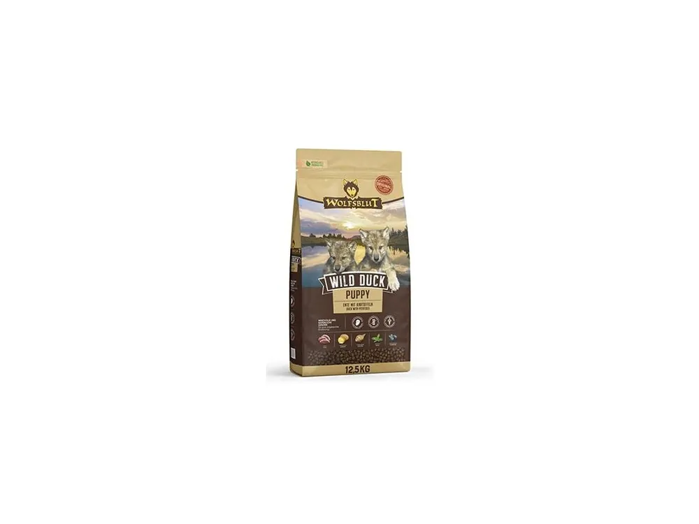 Wolfsblut Dog Puppy Wild Duck 12,5kg Akční Cena