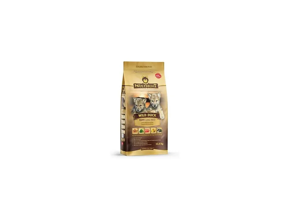 Top Prodej Wolfsblut Dog Puppy Large Breed Wild Duck 12,5kg