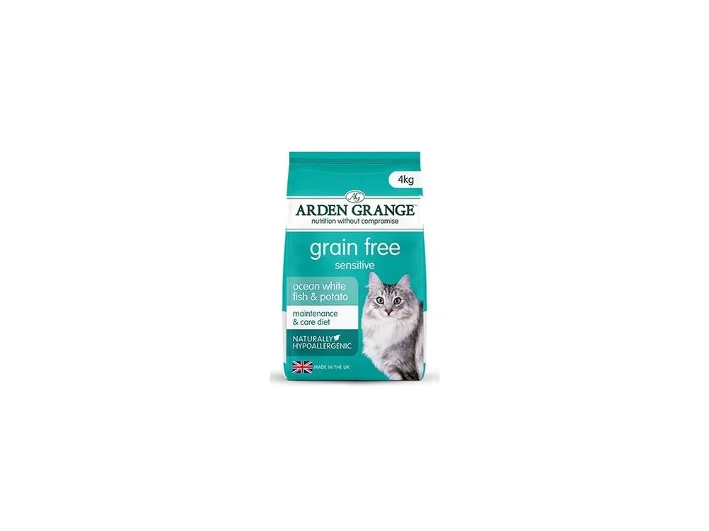 Arden Grange Cat GF Adult Sen.Oc.White Fish&Potato 4kg Autentický
