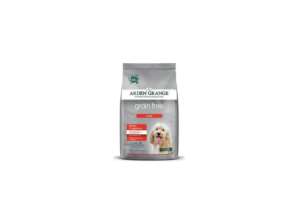 Jen Po Omezenou Doba Arden Grange Dog GF Adult Chicken&Superfoods 12kg