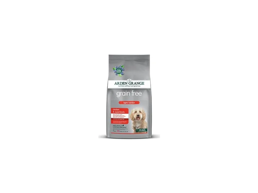 Nízká Cena Arden Grange Dog GF Light/Senior Chick&Superfoods 2kg