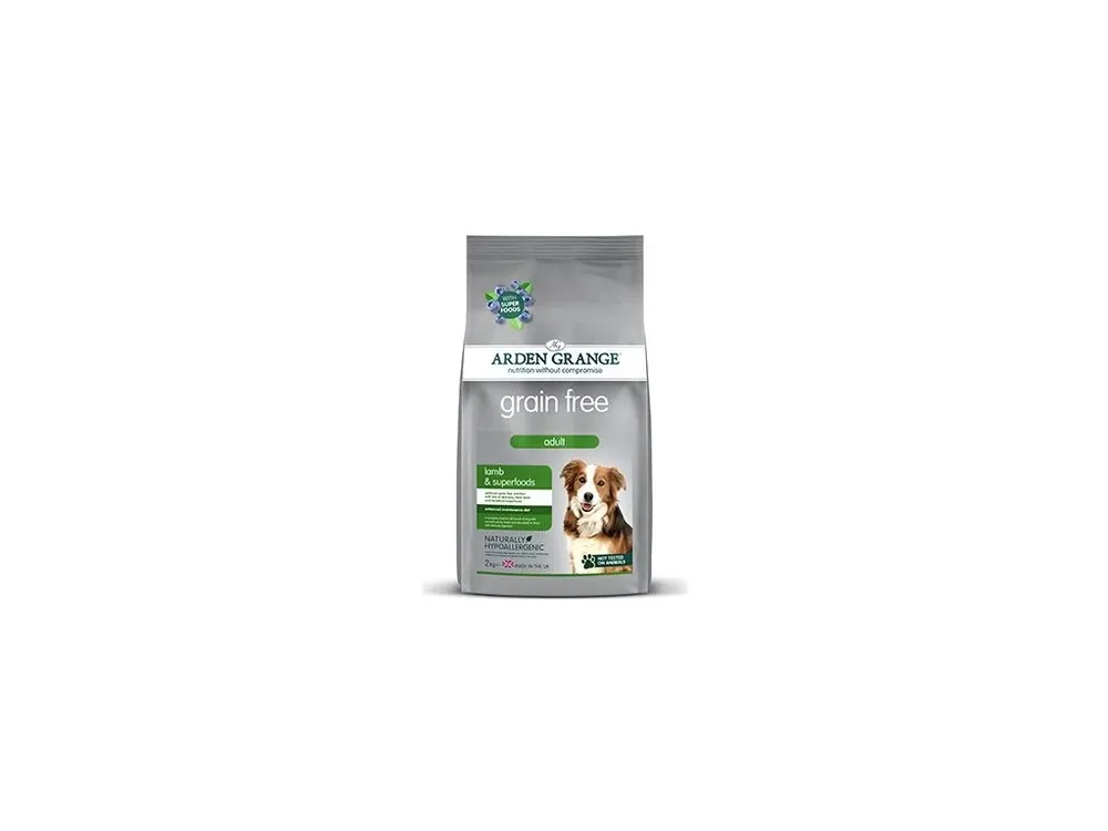 Dokud Zásoby Vydrží Arden Grange Dog GF Adult Lamb&Superfoods 2kg
