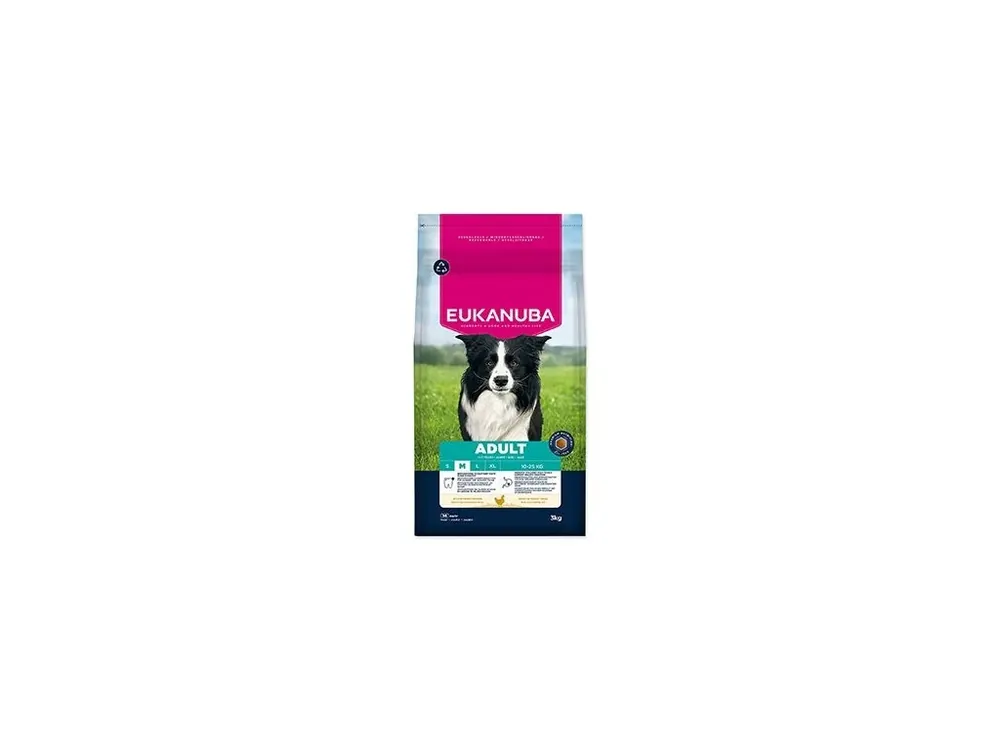 Eukanuba Dog Adult Medium rich in fresh Chicken 3kg Nejlepší Cena