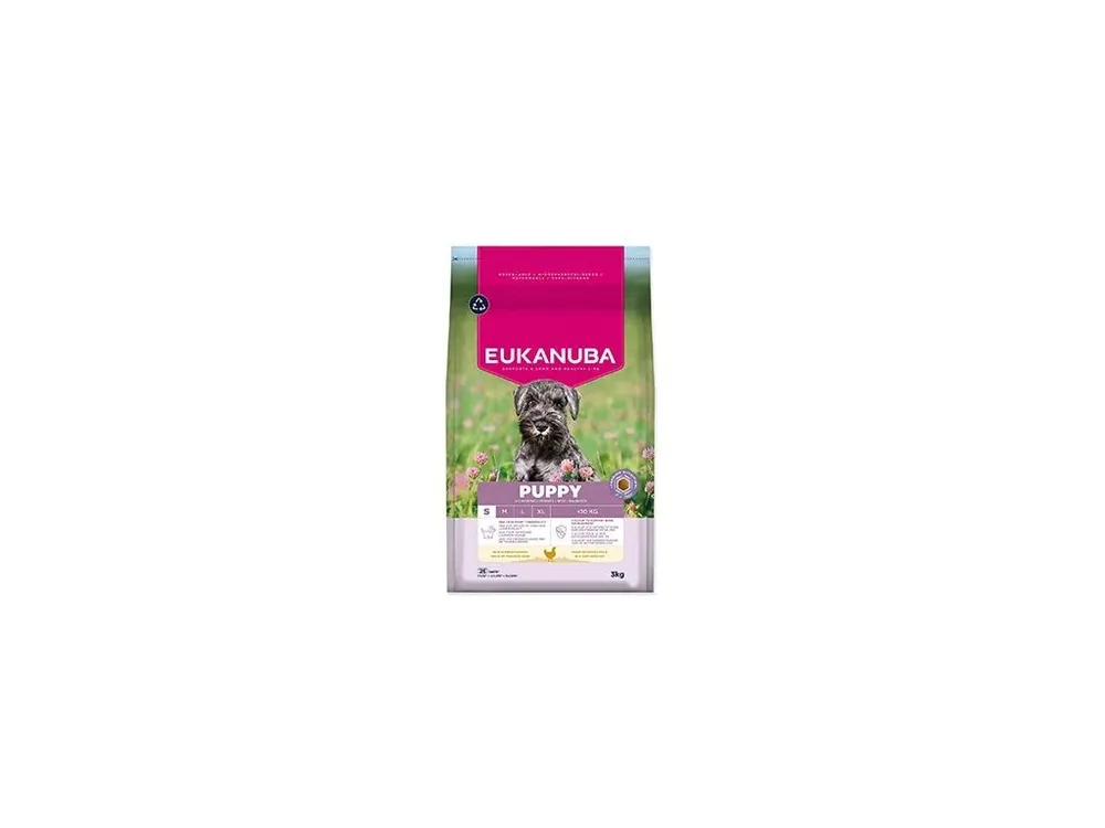 Eukanuba Dog Puppy Small rich in fresh Chicken 3kg Nízká Cena