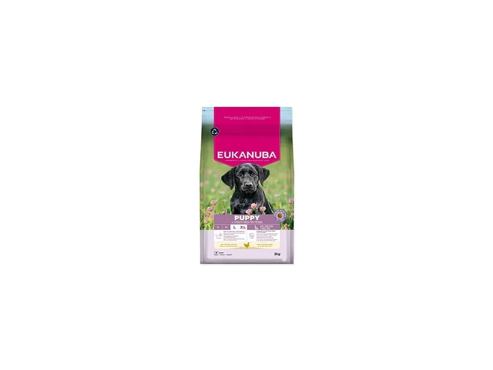 Eukanuba Dog Puppy Large rich in fresh Chicken 3kg Pouze Dnes