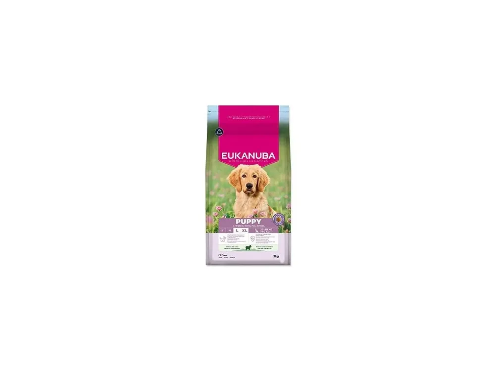 Nejlepší Cena Eukanuba Dog Puppy Large rich in Lamb 3kg