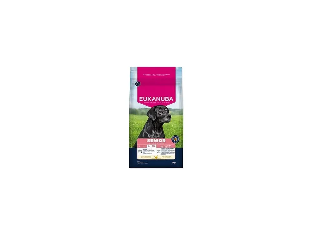 Časově Omezené Eukanuba Dog Senior Large rich in fresh Chicken 3kg