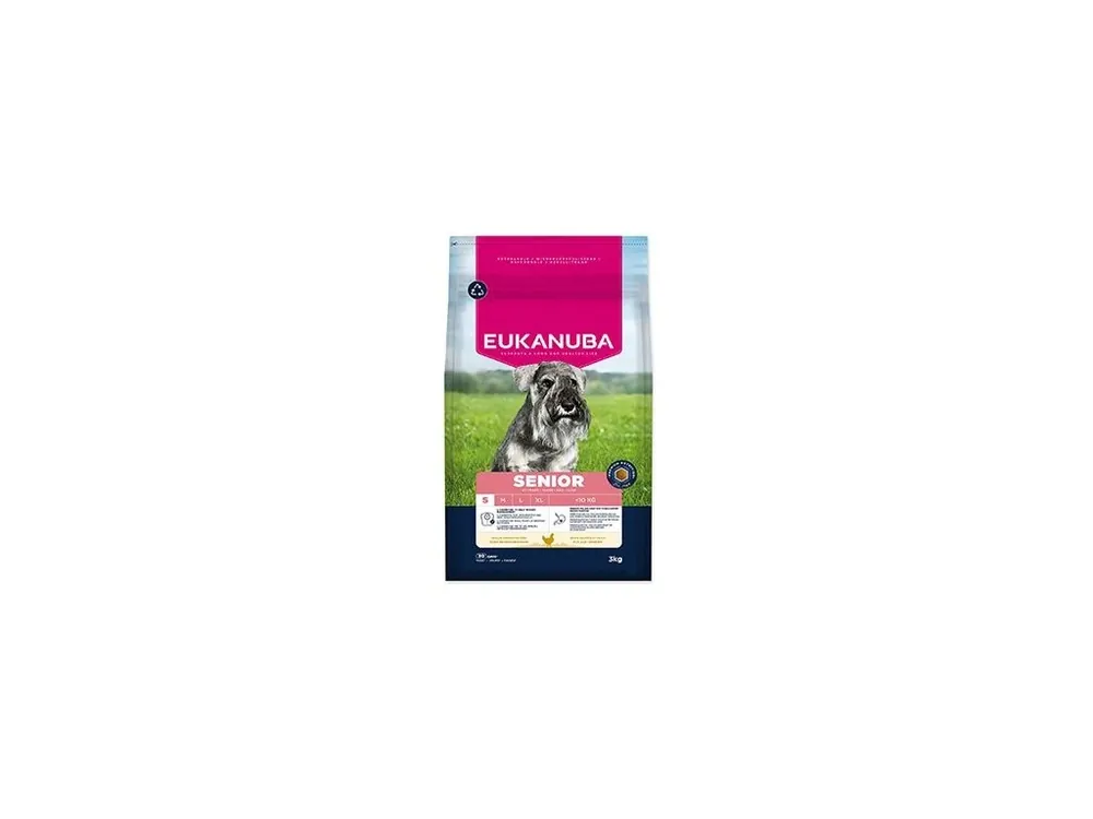 Eukanuba Dog Senior Small rich in fresh Chicken 3kg Cenově Výhodný