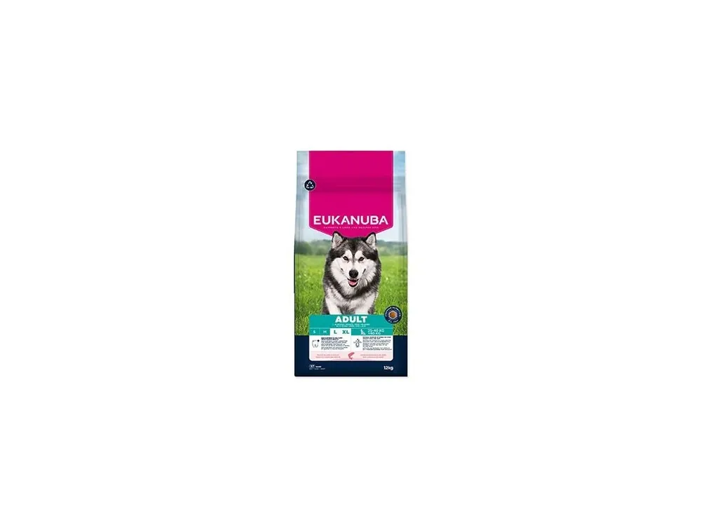 Eukanuba Dog Adult Large rich in Salmon&Barley 12kg Nízká Cena