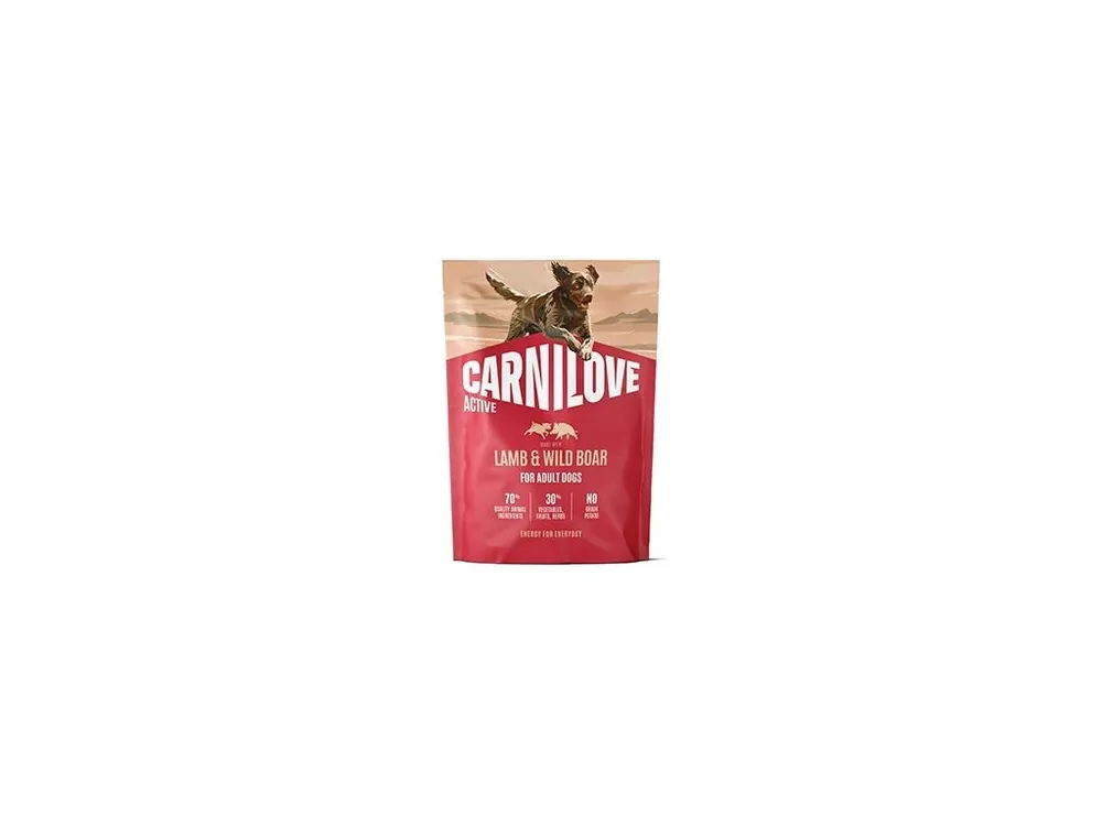 Výprodej Carnilove Dog Active Dry Lamb&Wild Boar Adult AB 1,5kg