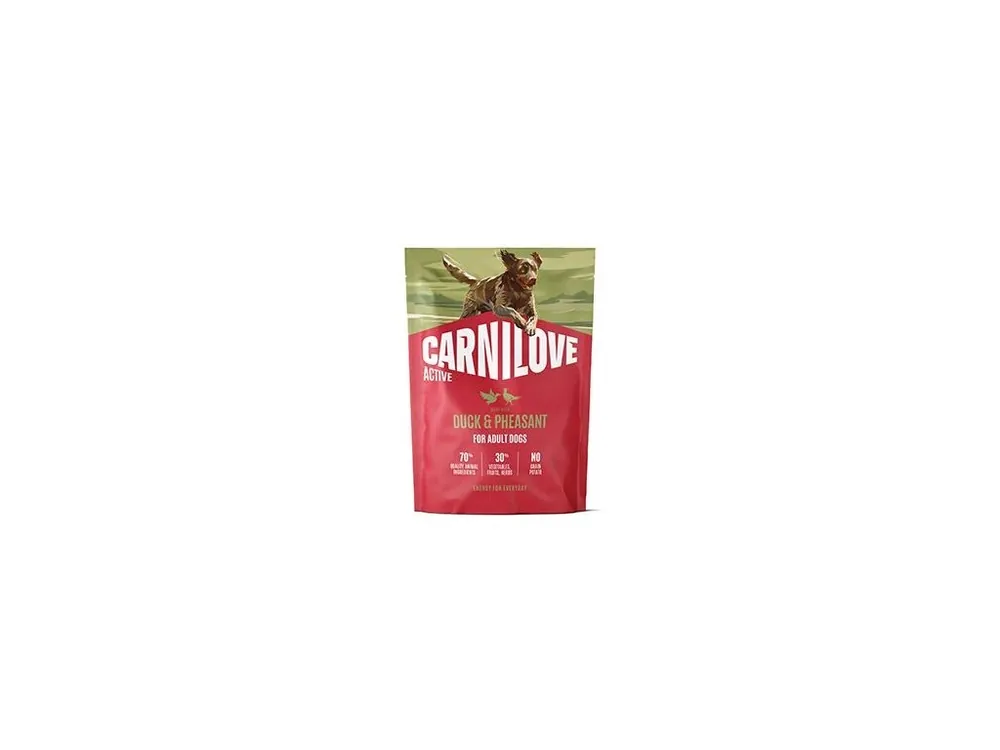 Carnilove Dog Active Dry Duck&Pheasant Adult AB 1,5kg Pouze Dnes