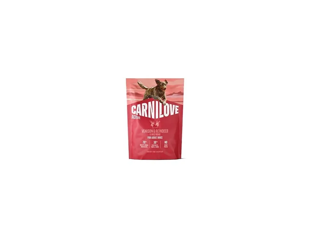 Top Prodej Carnilove Dog Active Dry Venis&Rein&Wild AdultAB 1,5kg