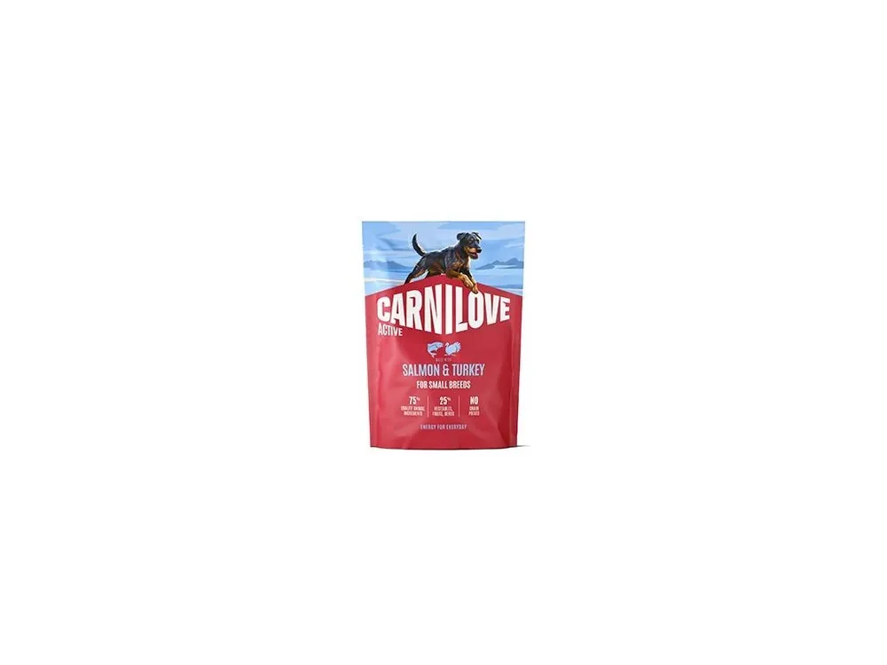 Horká Nabídka Carnilove Dog Active Dry Salmon&Turkey Adult SB 1,5kg