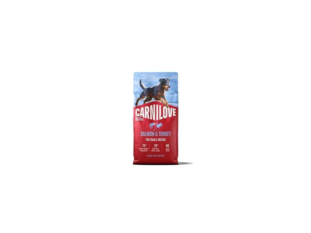 Carnilove Dog Active Dry Salmon&Turkey Adult SB 12kg Levný