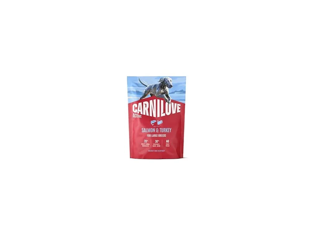 Carnilove Dog Active Dry Salmon&Turkey Adult LB 1,5kg Ihned K Objednání