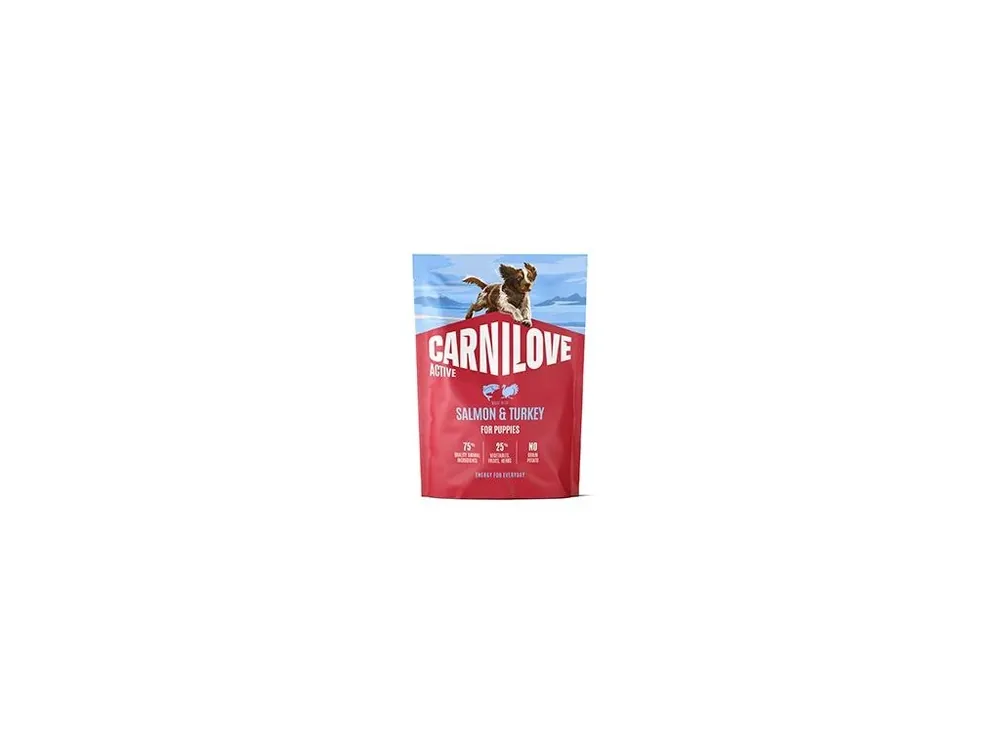 Omezená Nabídka Carnilove Dog Active Dry Salmon&Turkey Puppies 1,5kg
