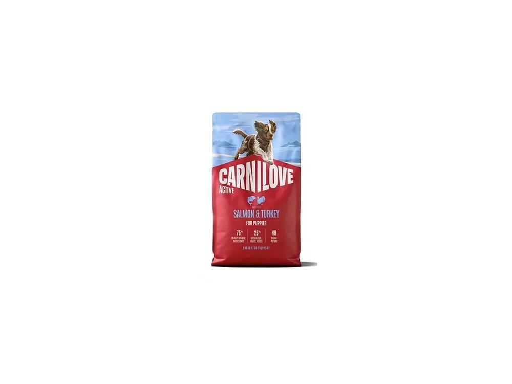 Carnilove Dog Active Dry Salmon&Turkey Puppies 4kg Ověřený