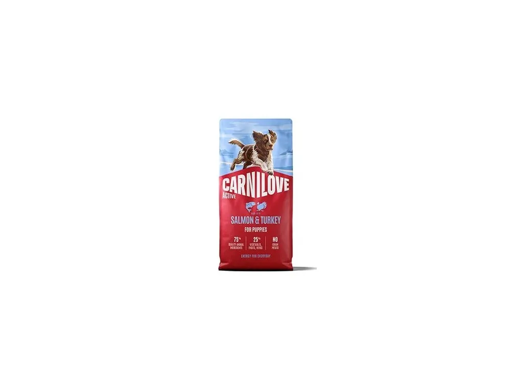 Vrácení Zdarma Carnilove Dog Active Dry Salmon&Turkey Puppies 12kg